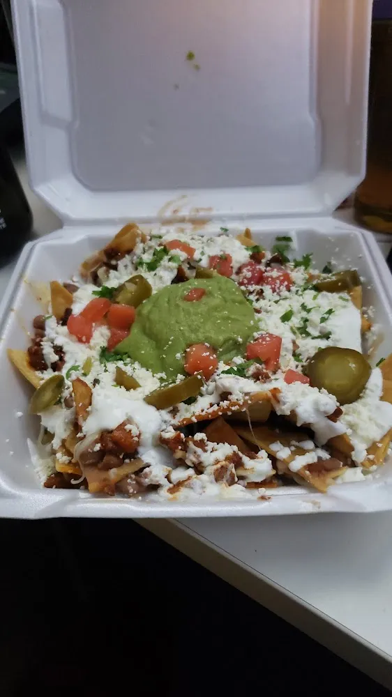 Trio Nachos with Pineapple